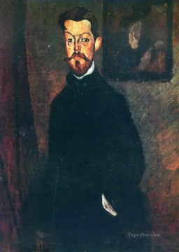 アメデオ・モディリアーニ Painting - ポール・アレクサンドルの肖像画 1909年 アメデオ・モディリアーニ